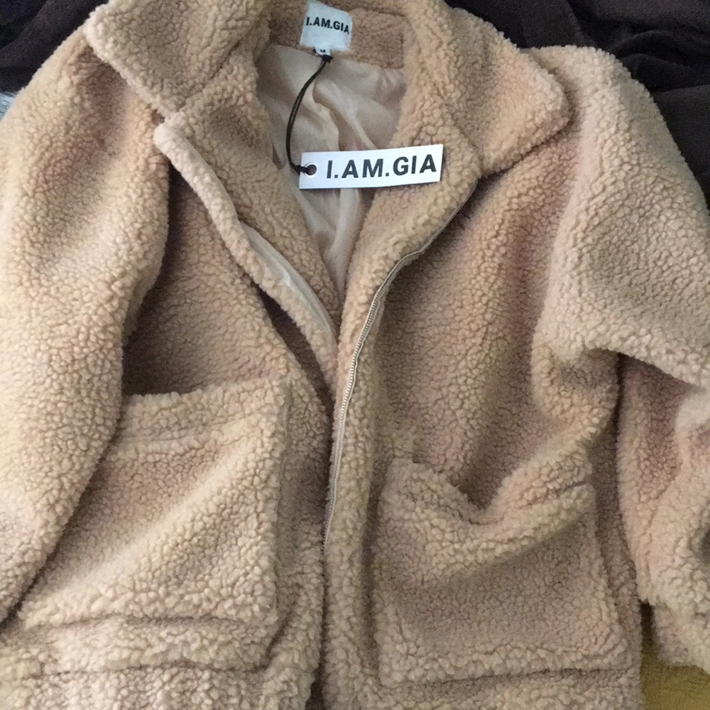 I am gia teddy bear coat